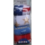 Cotton Rich Legging 0-6M Boy 4in1